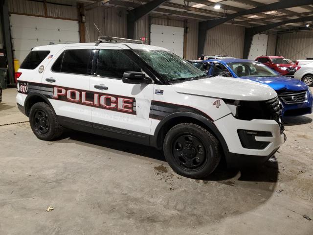 1FM5K8AR8KGB44090 - 2019 FORD EXPLORER POLICE INTERCEPTOR WHITE photo 4