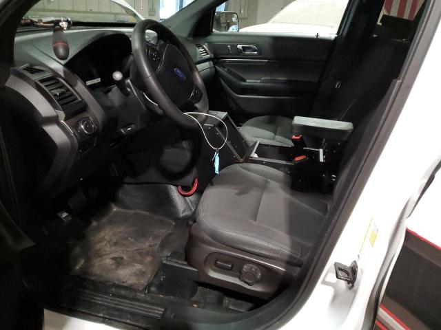 1FM5K8AR8KGB44090 - 2019 FORD EXPLORER POLICE INTERCEPTOR WHITE photo 7