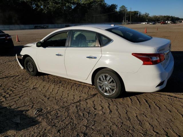 3N1AB7APXHY270862 - 2017 NISSAN SENTRA S WHITE photo 2