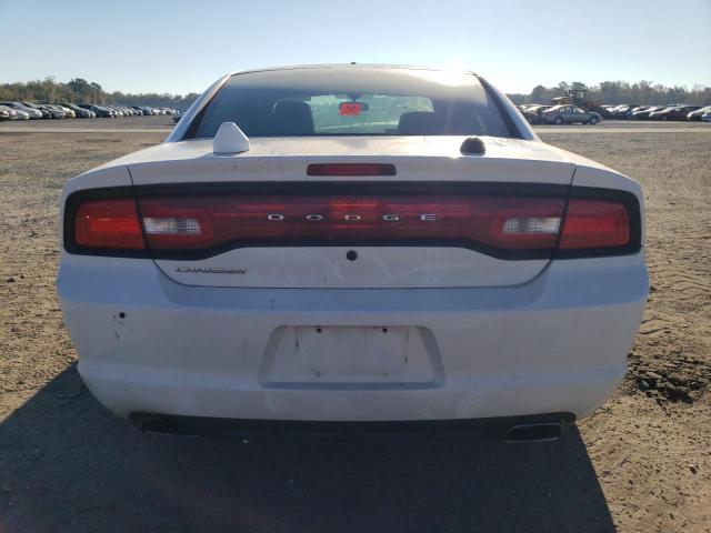 2B3CL1CT9BH540107 - 2011 DODGE CHARGER POLICE WHITE photo 6