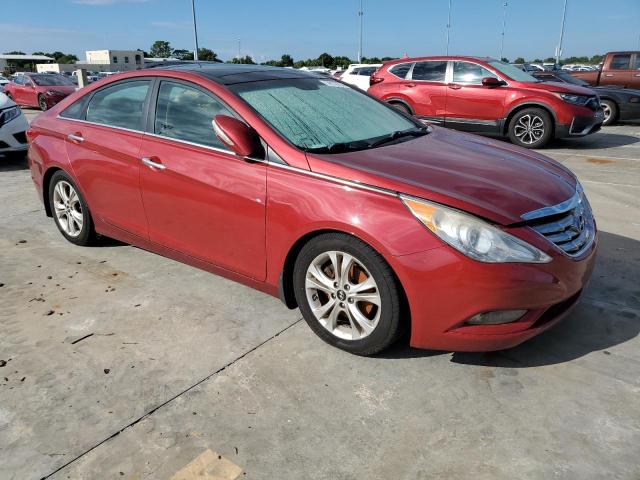 5NPEC4AC9DH673732 - 2013 HYUNDAI SONATA SE BURGUNDY photo 4