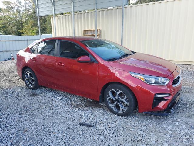 3KPF24AD7KE052992 - 2019 KIA FORTE FE RED photo 4