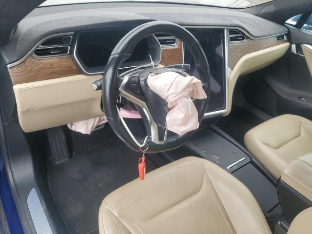 5YJSA1E48GF153079 - 2016 TESLA MODEL S BLUE photo 8