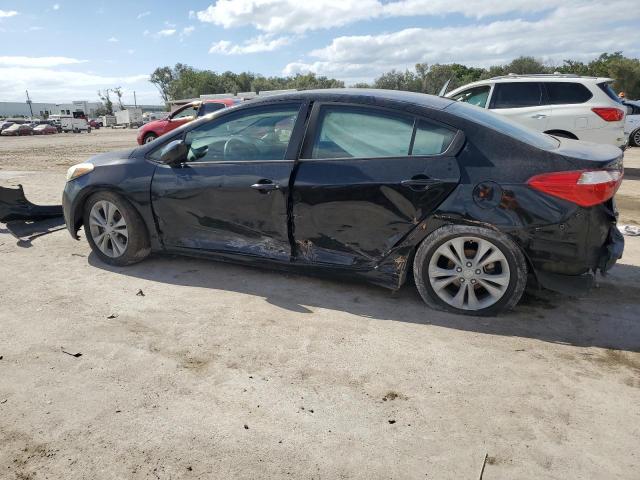 KNAFK4A68G5502974 - 2016 KIA FORTE LX BLACK photo 2