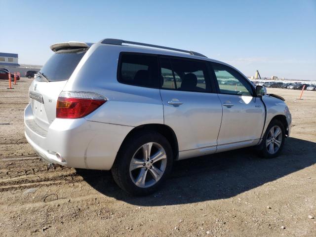 JTEES43A282037946 - 2008 TOYOTA HIGHLANDER SPORT SILVER photo 3