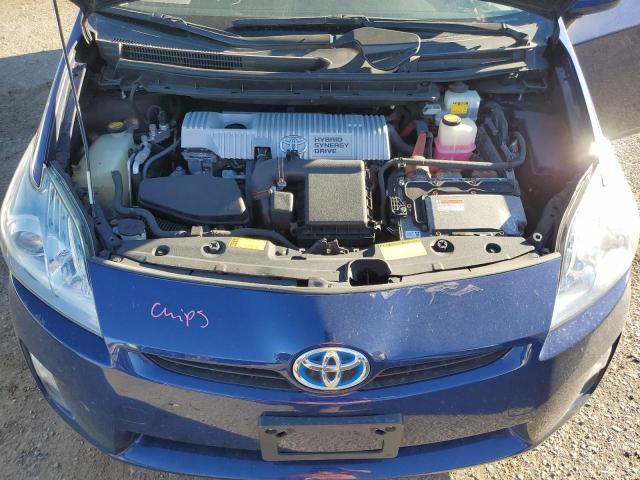 JTDKN3DU9A0219050 - 2010 TOYOTA PRIUS BLUE photo 11