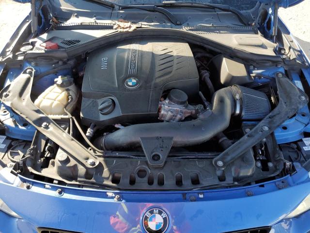 WBA3T7C55FPW79748 - 2015 BMW 435 XI BLUE photo 11