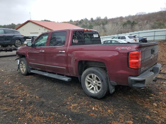 3GCUKSEC0FG345494 - 2015 CHEVROLET SILVERADO K1500 LTZ RED photo 2