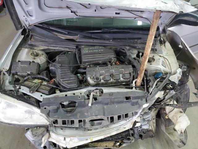 1HGES16354L019382 - 2004 HONDA CIVIC DX VP SILVER photo 11