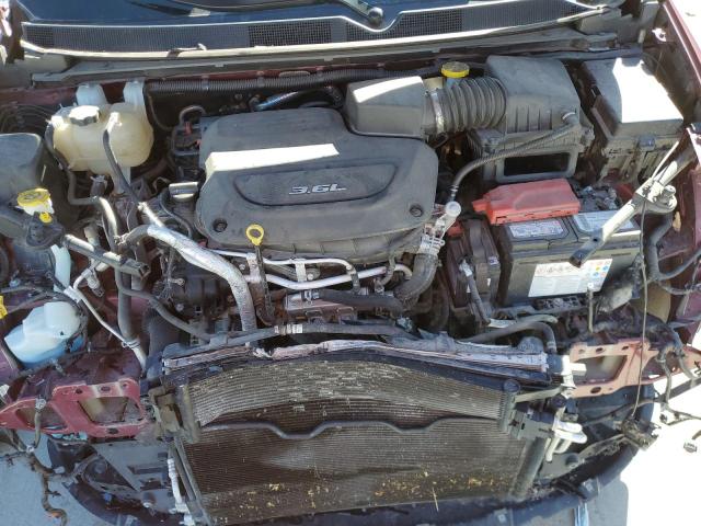 2C4RC1BG5HR741213 - 2017 CHRYSLER PACIFICA TOURING L MAROON photo 11