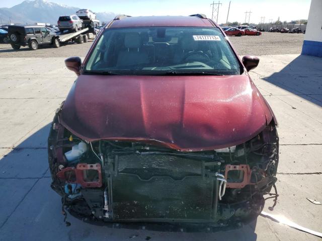 2C4RC1BG5HR741213 - 2017 CHRYSLER PACIFICA TOURING L MAROON photo 5