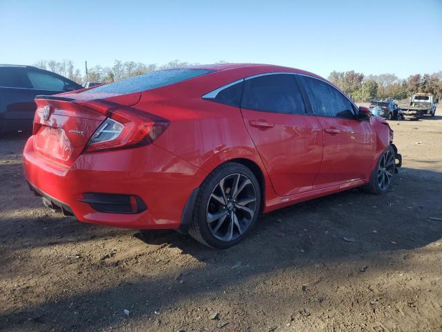 2HGFC2F88KH593147 - 2019 HONDA CIVIC SPORT RED photo 3