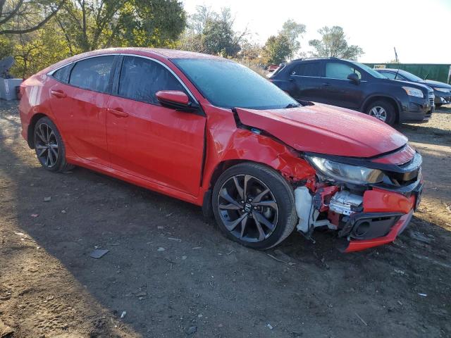 2HGFC2F88KH593147 - 2019 HONDA CIVIC SPORT RED photo 4