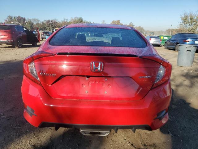 2HGFC2F88KH593147 - 2019 HONDA CIVIC SPORT RED photo 6