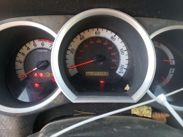 5TFUX4EN9BX007564 - 2011 TOYOTA TACOMA ACCESS CAB ვერცხლისფერი ფოტო 9