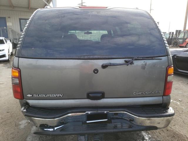 1GNEC16T52J202003 - 2002 CHEVROLET SUBURBAN C1500 GRAY photo 6