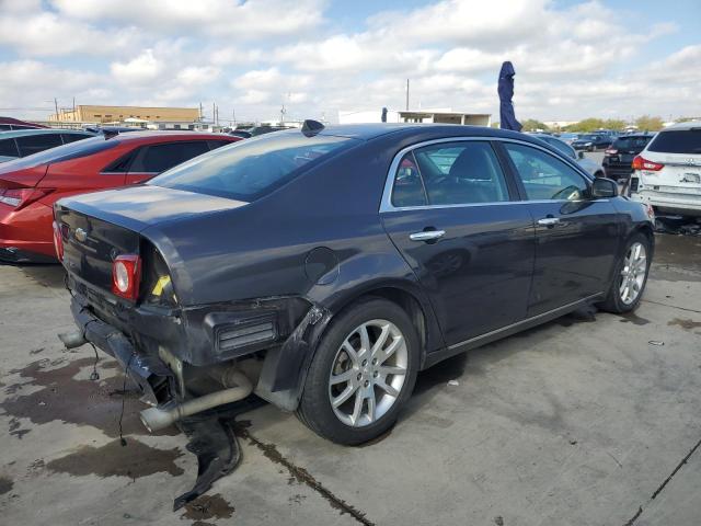 1G1ZG5E73CF271649 - 2012 CHEVROLET MALIBU LTZ ნაცრისფერი ფოტო 3