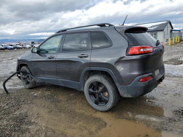 1C4PJMCS0FW745806 - 2015 JEEP CHEROKEE LATITUDE GRAY photo 2