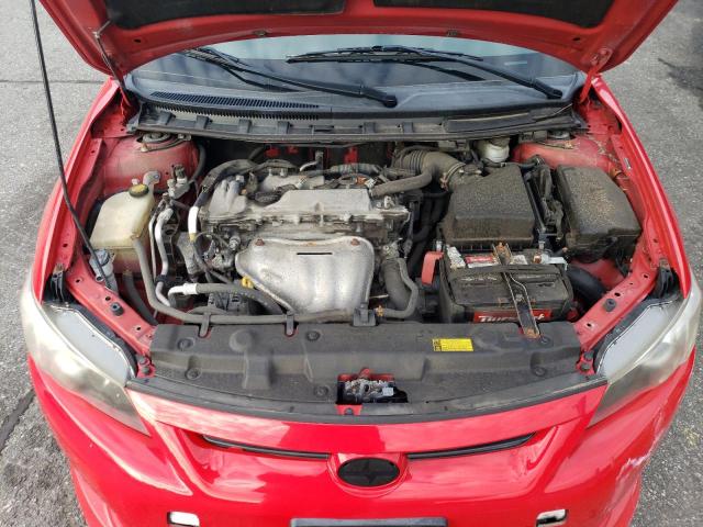 JTKJF5C70D3049253 - 2013 TOYOTA SCION TC 红色 照片 11