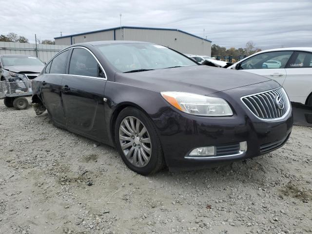 W04GN5EC1B1037288 - 2011 BUICK REGAL CXL BLACK photo 4