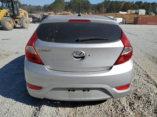 KMHCT5AE7CU032769 - 2012 HYUNDAI ACCENT GLS SILVER photo 6