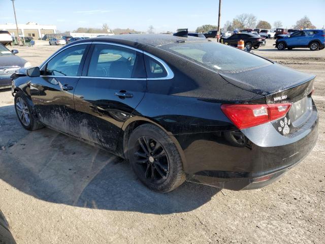 1G1ZE5ST5HF222418 - 2017 CHEVROLET MALIBU LT BLACK photo 2