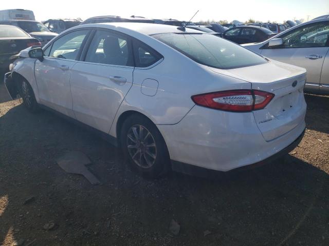 1FA6P0G71F5130976 - 2015 FORD FUSION S WHITE photo 2