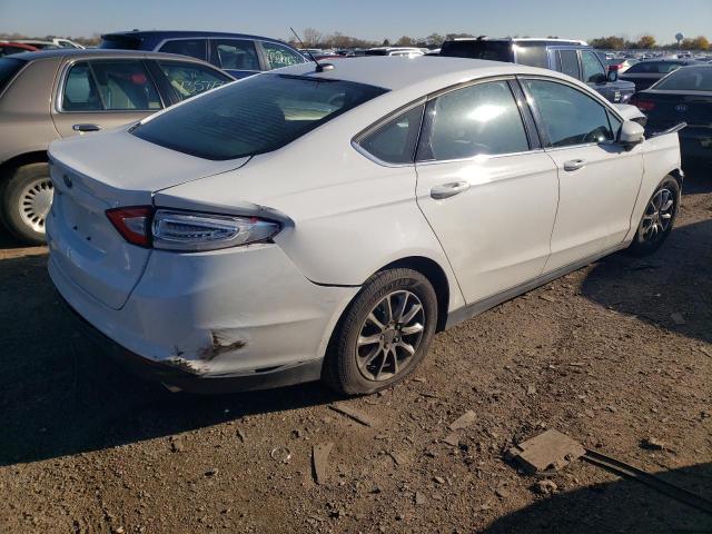 1FA6P0G71F5130976 - 2015 FORD FUSION S WHITE photo 3