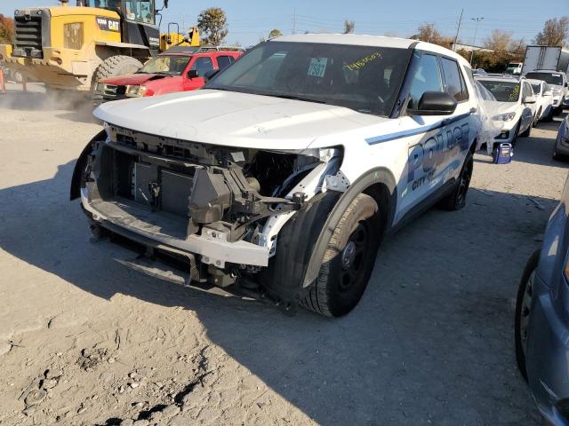 1FM5K8AB9PGA03927 - 2023 FORD EXPLORER POLICE INTERCEPTOR WHITE photo 1