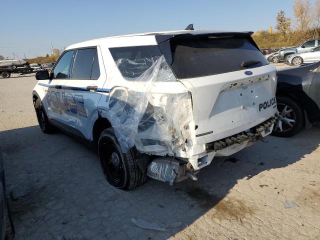 1FM5K8AB9PGA03927 - 2023 FORD EXPLORER POLICE INTERCEPTOR WHITE photo 2