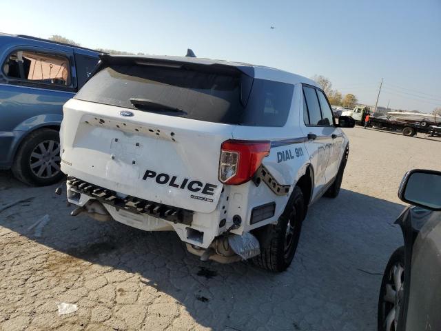 1FM5K8AB9PGA03927 - 2023 FORD EXPLORER POLICE INTERCEPTOR WHITE photo 3