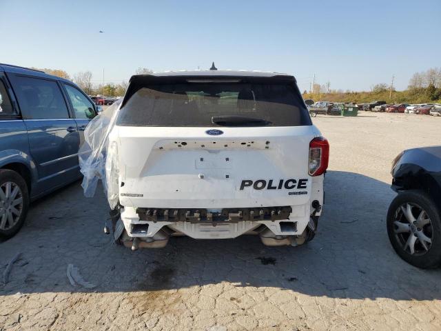 1FM5K8AB9PGA03927 - 2023 FORD EXPLORER POLICE INTERCEPTOR WHITE photo 6
