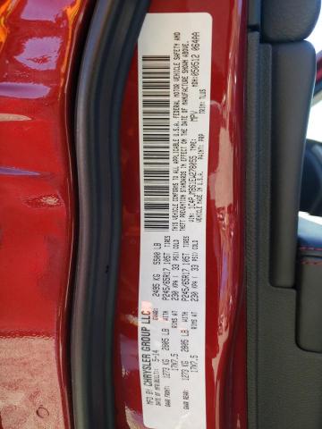 1C4PJMBS1EW278055 - 2014 JEEP CHEROKEE TRAILHAWK BURGUNDY photo 12