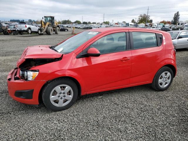 1G1JA6SH6F4132326 - 2015 CHEVROLET SONIC LS RED photo 1