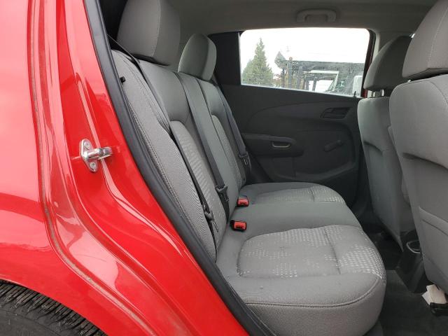 1G1JA6SH6F4132326 - 2015 CHEVROLET SONIC LS წითელი ფოტო 10