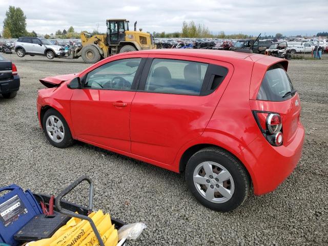 1G1JA6SH6F4132326 - 2015 CHEVROLET SONIC LS RED photo 2