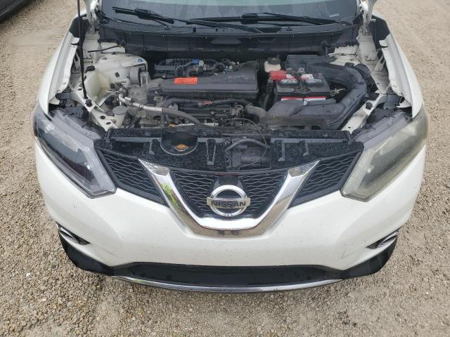 5N1AT2MT1EC754778 - 2014 NISSAN ROGUE S WHITE photo 12