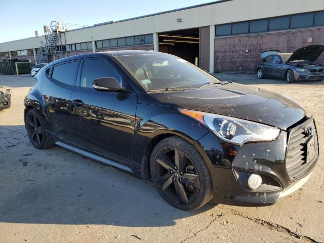 KMHTC6AEXEU196204 - 2014 HYUNDAI VELOSTER TURBO BLACK photo 4