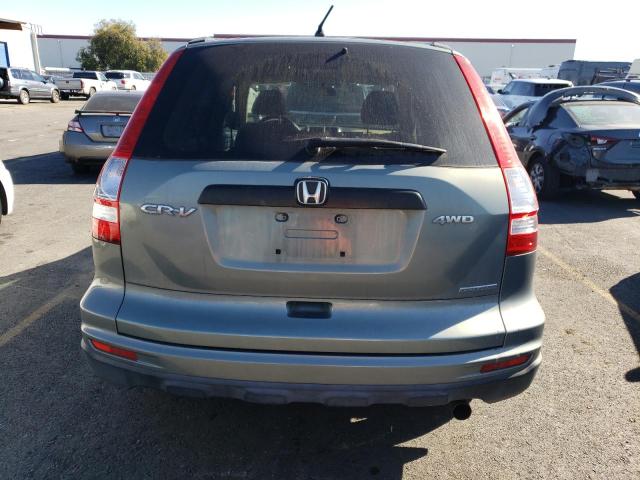 JHLRE4H44BC032431 - 2011 HONDA CR-V SE GRAY photo 6