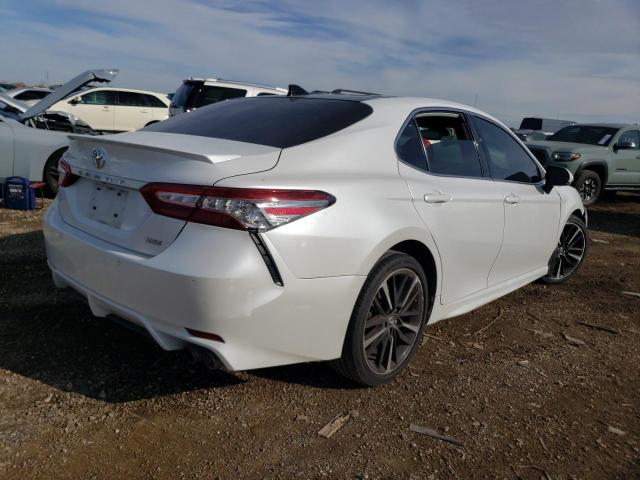 4T1B61HK1KU767995 - 2019 TOYOTA CAMRY XSE WHITE photo 3