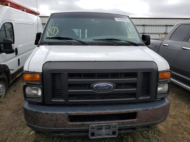 1FTSE34L78DA51323 - 2008 FORD ECONOLINE E350 SUPER DUTY VAN WHITE photo 5