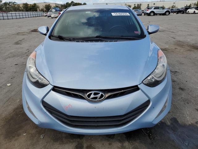 KMHDH6AE7DU011823 - 2013 HYUNDAI ELANTRA CO GS BLUE photo 5