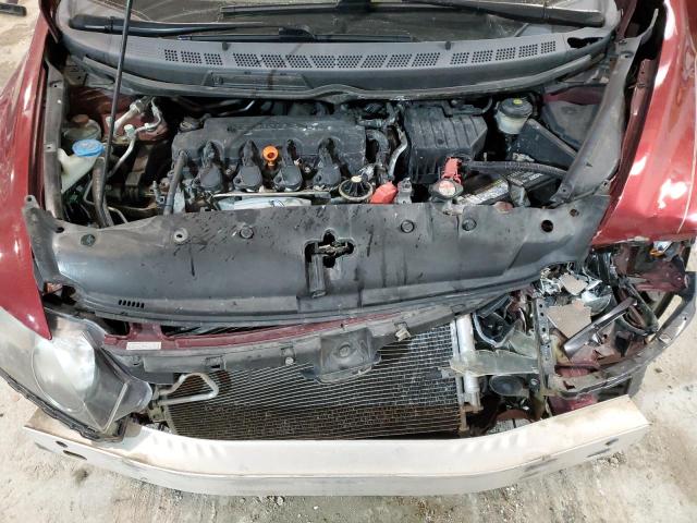 1HGFA16868L011719 - 2008 HONDA CIVIC EX BURGUNDY photo 11