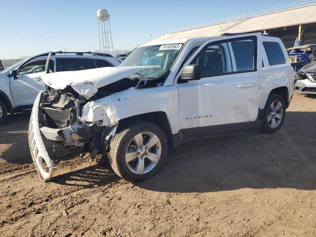 1C4NJPFA4CD704565 - 2012 JEEP PATRIOT LATITUDE WHITE photo 1