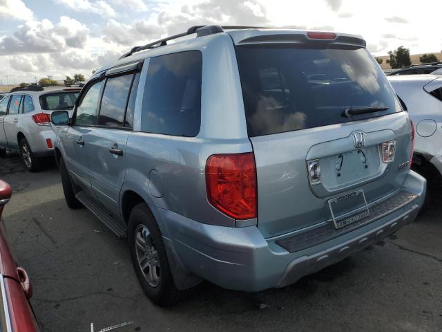 2HKYF18593H539134 - 2003 HONDA PILOT EXL TEAL photo 2