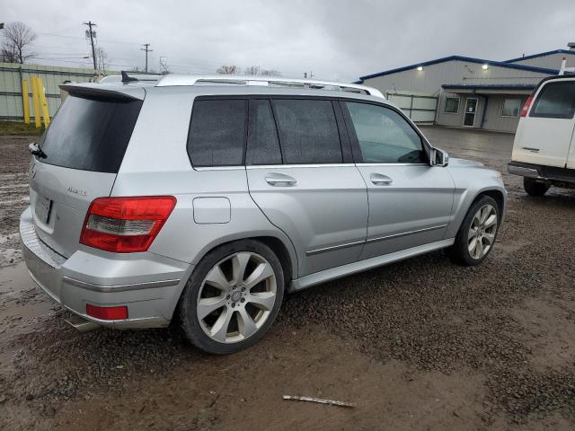 WDCGG8HB8BF649117 - 2011 MERCEDES-BENZ GLK 350 4MATIC SILVER photo 3