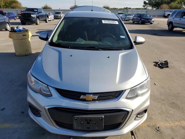 1G1JD5SB1K4117742 - 2019 CHEVROLET SONIC LT SILVER photo 5