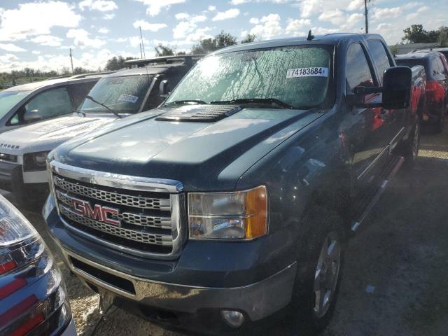 1GT121EG9BF259452 - 2011 GMC SIERRA K2500 SLT BLUE photo 5