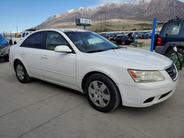 5NPET46C89H494811 - 2009 HYUNDAI SONATA GLS WHITE photo 4