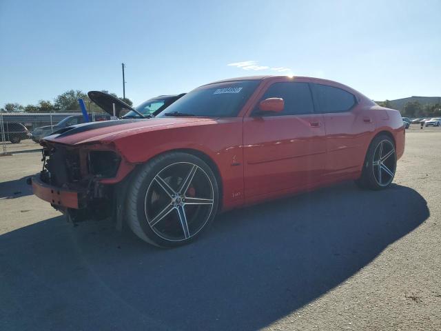 2B3KA73W17H652552 - 2007 DODGE CHARGER SRT-8 RED photo 1